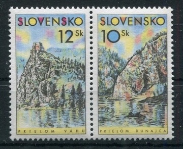 Słowacja 2000 Pof 199-200 **, Góry, krajobrazy
