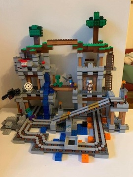 Zestaw Lego Minecraft kopalnia 21118