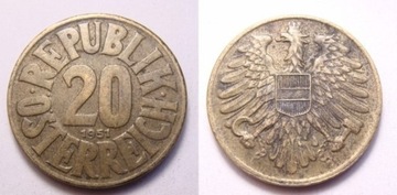 Austria 50 groschen 1951 r.