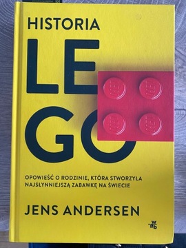 Historia Lego - Jens Andersen książka, twarda 