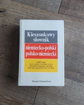 SŁOWNIK NIEMIECKO-POLSKI/POLSKO-NIEMIECKI