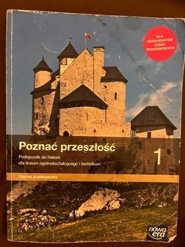 Podręcznik do historii klasa 1 zakres podstawowy 