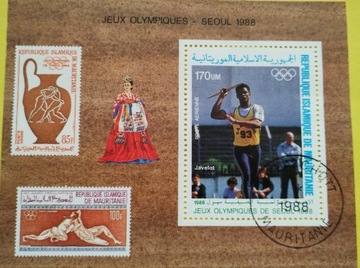 Znaczki pocztowe tematyczne - olimpiady