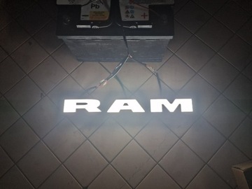 LITERY LED BIAŁE DODGE RAM 1500 2019+