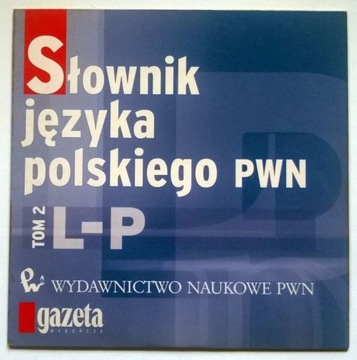 CD Słownik Języka Polskiego PWN Tom 2 L-P NOWA