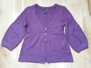 H&M sweter z rękawem 3/4 rozm. 34/36