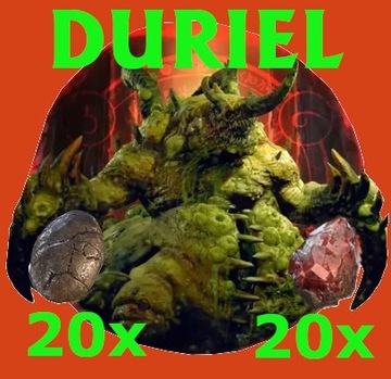 Diablo 4 Sezon 4 Duriel Uber Shard Agony Egg 20x