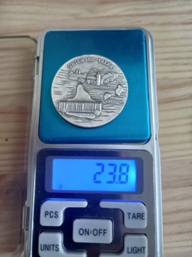 Medal Srebro 999 Ag 