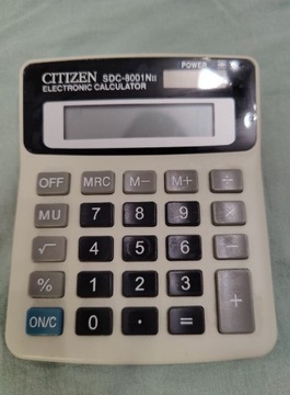 Kalkulator Citizen SDC-8001N