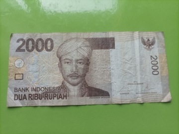 INDONEZJA 2000 Rupiah 2015 Seria WOD