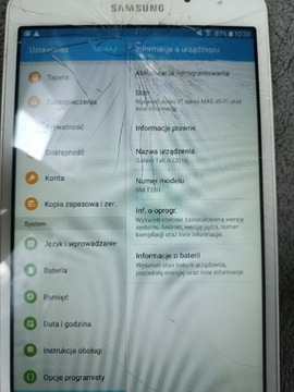 Tablet Samsung A6 T280