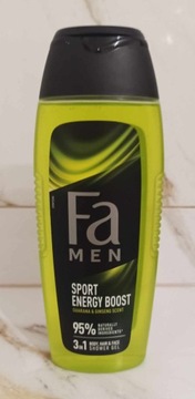 Żel pod prysznic Fa Men SPORT ENERGY BOOST 400ml