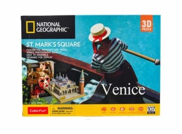 PUZZLE 3D NATIONAL GEOGRAPHIC WENECJA