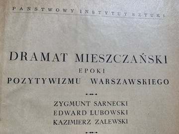 DRAMAT MIESZCZAŃSKI EPOKI POZYTYWIZMU WARSZA