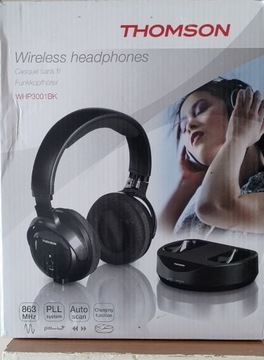 Słuchawki bezprzewodowe Thomson WHP3001BK