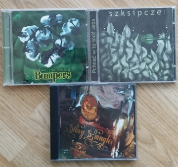 Zestaw CD szanty The Bumpers Stary Szmugler Pchnąć