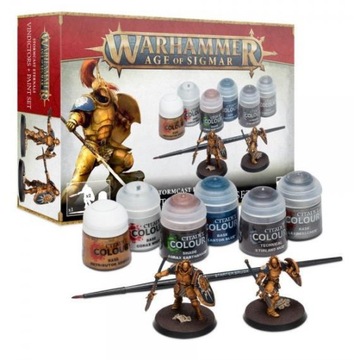 Warhammer Age Of Sigmar Stormcast + Paint Set