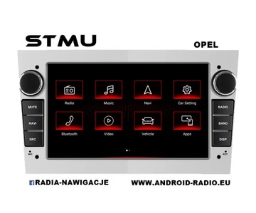 Radio android dedykowane do OPEL 4+64 7"