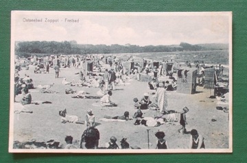 POCZTÓWKA Sopot Zoppot Ostseebad 1930