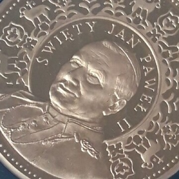 Jan Paweł II.  Moneta kolekcjonerska
