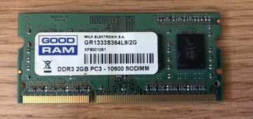 Pamięć RAM DDR3 2GB