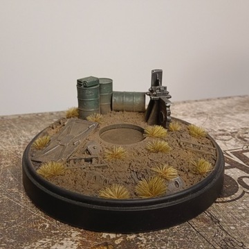 Diorama do podstawki 32mm - Warhammer 40k