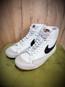 Nike Blazer Sneakersy wysokie białe 