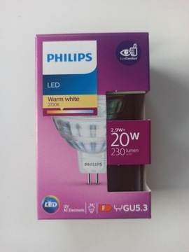 Żarówka LED Philips 2,9W, 2700K