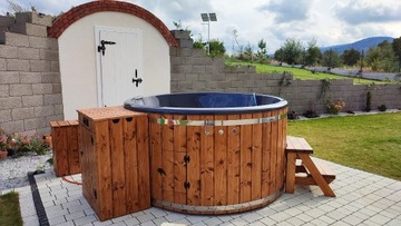 Balia ogrodowa jacuzzi na gaz propan butan