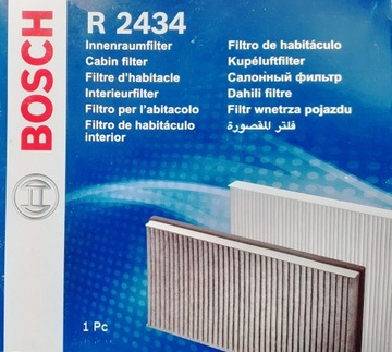 Filtr kabinowy węglowy R 2434 Bosch 1 987 432 434