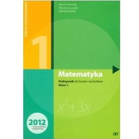 Matematyka 1 Pazdro podręcznik zakres podstawowy 