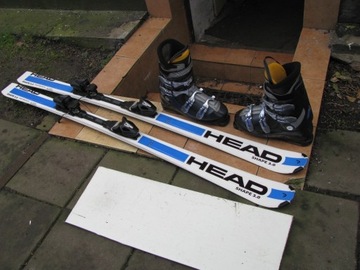 NARTY HEAD 170cm R12,8 + BUTY SALOMON nr.45-46