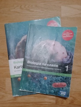 Biologia kl 1 LO i tech podręcznik i karty pracy 