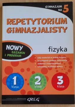 Repetytorium gimnazjalisty fizyka