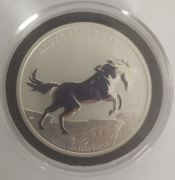 Srebrna moneta Australijski Brumby 1 oz 2021