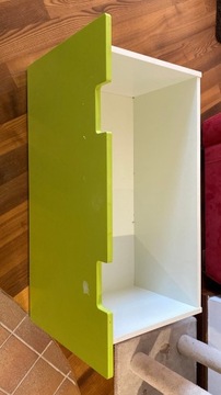 STUVA ławka z szufladą - biały / zielony