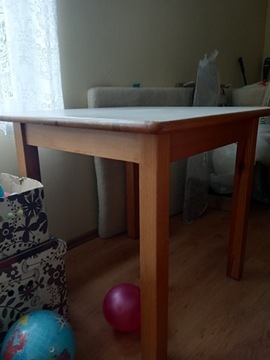 Stolik stół drewniany 80x80 kwadrat