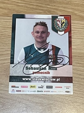 Autograf Sebastian Mila