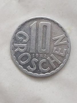 260 Austria 10 groszy, 1982