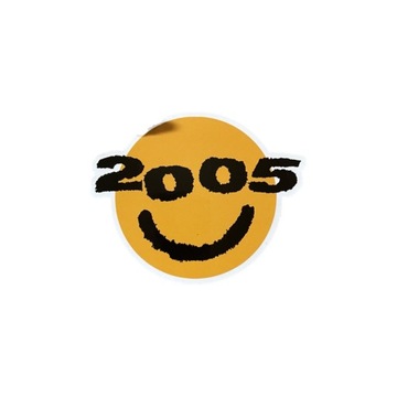 Naklejka wlepka 2005 Smile