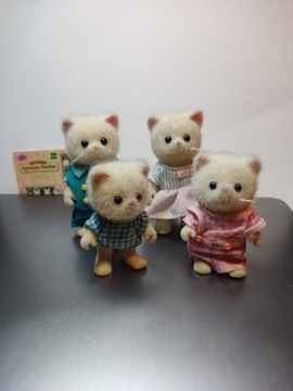 Sylvanian Families stare koty perskie Vintage 