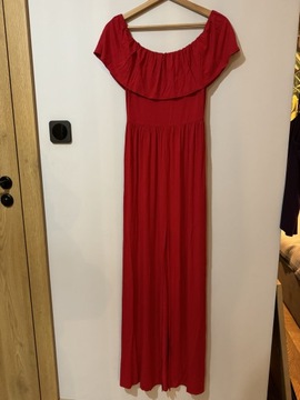 Sukienka Hiszpanka długa czerwona 