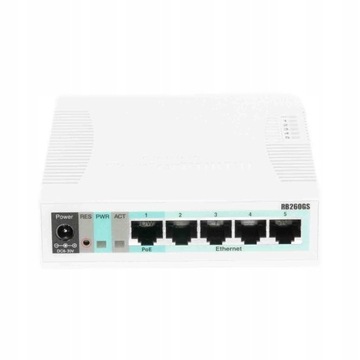 Switch MikroTik RB260GS (CSS106-5G-1S) - nowy