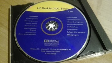 HP DeskJet 710C Series CD sterowniki program