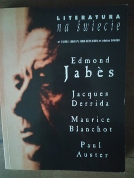 Literatura na Świecie nr 7 2001 Jabes Derrida