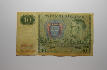 stary banknot Szwecja