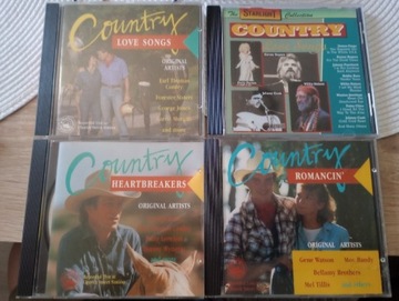 Składanki z muzyką Country 4 x CD 