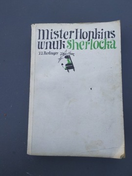 Książka Mister HOPKINS wnuk SHERLOCKA