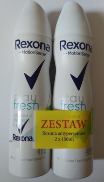 Rexona Women (2x150 ml) blue poppy & apple