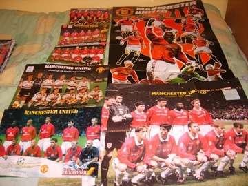 Plakaty Manchester United 1998 - 2003 Piłka nożna